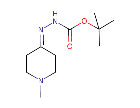 tert-butyl N-(1-methyl-piperidin-4-ylidene)-hydrazinecarboxylate
