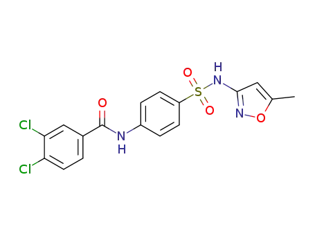 3,4-dichloro-N-(4-{[(5-methyl-3-isoxazolyl)amino]sulfonyl}phenyl)benzamide