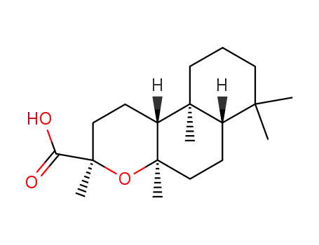 8α,13β-epoxy-15-norlabdan-14-oic acid