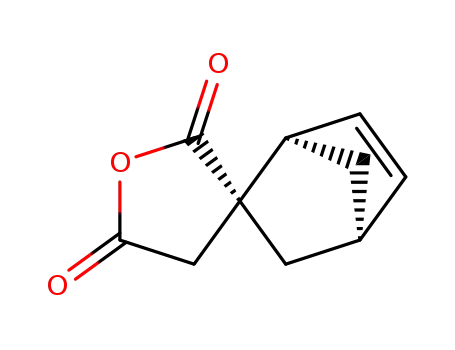 (+/-)-(2<i>exo</i>-carboxy-norborn-5-ene-2<i>endo</i>-yl)-acetic acid-anhydride