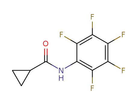Cyclopropanecarboxamide, N-(pentafluorophenyl)- (9CI)