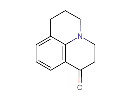 Molecular Structure of 51315-09-4 (2,3,6,7-tetrahydro-1H,5H-pyrido[3,2,1-ij]quinolin-1-one)