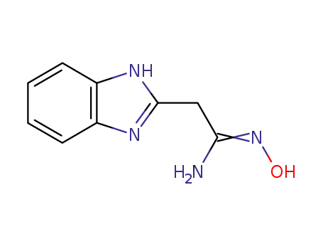2-(1H-benzimidazol-2-yl)-N'-hydroxyethanimidamide