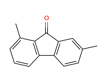 Molecular Structure of 441-97-4 (1,7-dimethyl-9H-fluoren-9-one)