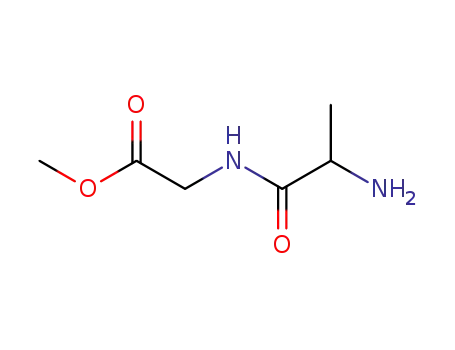 Molecular Structure of 67706-14-3 (Glycine, N-D-alanyl-, methyl ester)