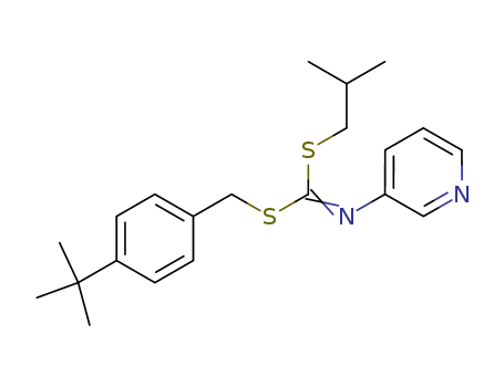 Carbonimidodithioicacid, 3-pyridinyl-, [4-(1,1-dimethylethyl)phenyl]methyl 2-methylpropyl ester(9CI)