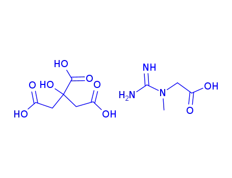 Molecular Structure of 440632-86-0 (creatine citrate)