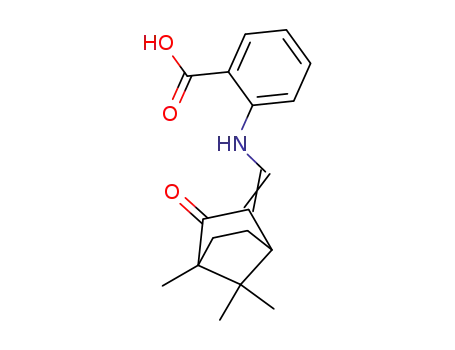 <i>N</i>-(2-oxo-bornan-3-ylidenemethyl)-anthranilic acid