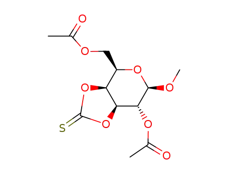 methyl 3,4-O-thiocarbonyl-β-D-galactopyranoside di-O-acetate