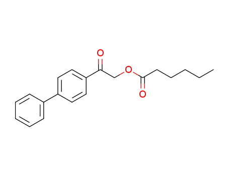 Hexanoic acid,2-[1,1'-biphenyl]-4-yl-2-oxoethyl ester cas  4376-33-4