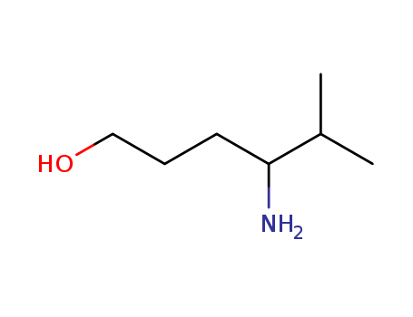 Molecular Structure of 1606-35-5 (1-Hexanol, 4-amino-5-methyl-)