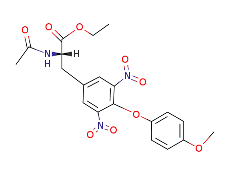 3.5-dinitro-<i>O</i>'-methyl-<i>N</i>-acetyl-L-thyronine ethyl ester