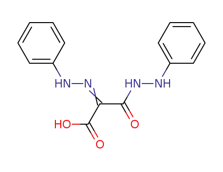 Molecular Structure of 51471-61-5 (2-(2-Phenylhydrazinocarbonyl)-2-(2-phenylhydrazono)acetic acid)