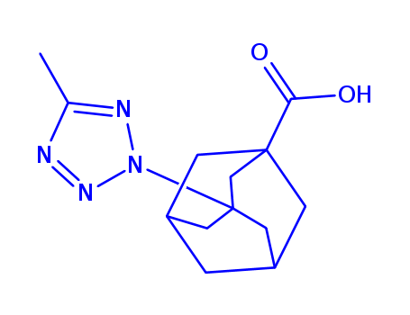 3-(5-METHYL-TETRAZOL-2-YL)-ADAMANTANE-1-CARBOXYLIC ACID