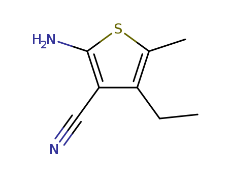 2-amino-4-ethyl-5-methylthiophene-3-carbonitrile(SALTDATA: FREE)
