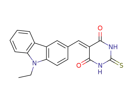 5-[(9-ethyl-9H-carbazol-3-yl)methylene]-2-thioxodihydro-4,6(1H,5H)-pyrimidinedione