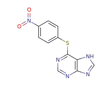 9H-Purine,6-[(4-nitrophenyl)thio]- cas  51302-02-4