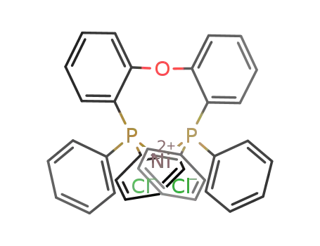 Molecular Structure of 442519-81-5 (Nickel,dichloro[(oxydi-2,1-phenylene)bis[diphenylphosphine-kP]]-, (T-4)- (9CI))