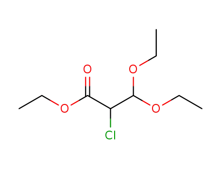 3,3-diethoxy-2-chloro-propionic acid ethyl ester