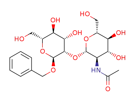 페닐메틸 2-O-[2-(아세틸라미노)-2-데옥시-D-글루코피라노실]-α-D-만노피라노시드