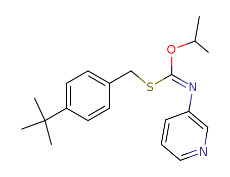 Carbonimidothioic acid,3-pyridinyl-, S-[[4-(1,1-dimethylethyl)phenyl]methyl] O-(1-methylethyl) ester(9CI)
