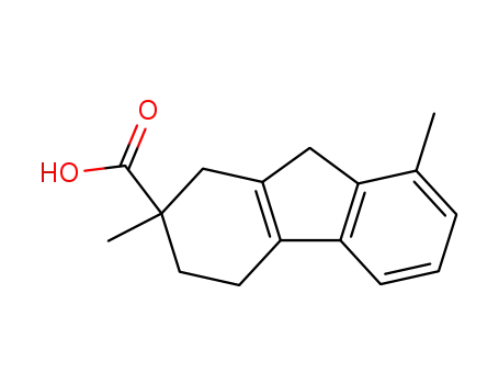 2,8-Dimethyl-2,3,4,9-tetrahydro-1H-fluorene-2-carboxylic acid