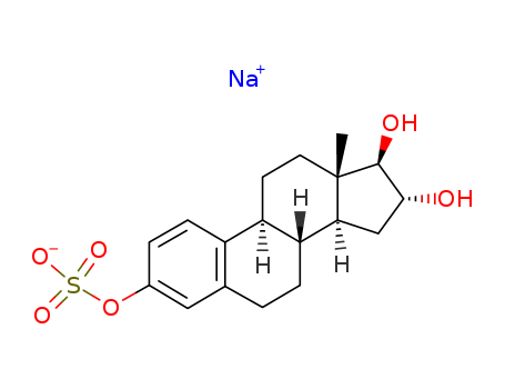 Estra-1,3,5(10)-triene-3,16,17-triol,3-(hydrogen sulfate), sodium salt (1:1), (16a,17b)- cas  5150-64-1