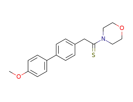 4-[(4'-methoxy-biphenyl-4-yl)-thioacetyl]-morpholine