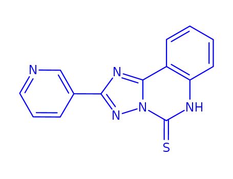 2-pyridin-3-yl-3H-[1,2,4]triazolo[1,5-c]quinazoline-5-thione