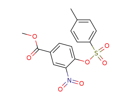 3-nitro-4-(toluene-4-sulfonyloxy)-benzoic acid methyl ester
