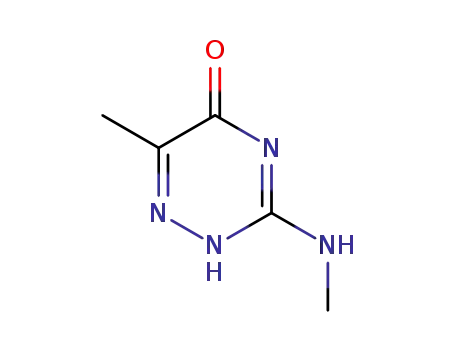 3-Methylamino-6-methyl-5-oxo-1,2,4-triazin