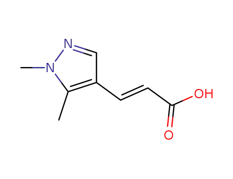 (E)-3-(1,5-디메틸-1H-피라졸-4-일)-아크릴산