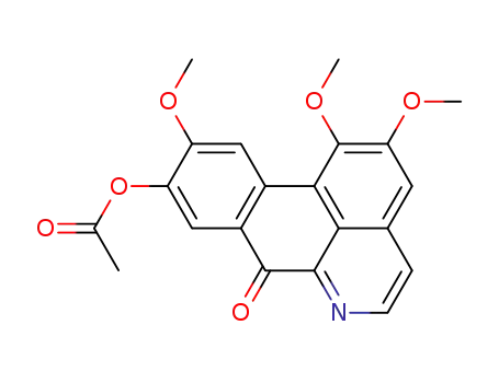 9-(아세틸옥시)-1,2,10-트리메톡시-7H-디벤조[de,g]퀴놀린-7-온