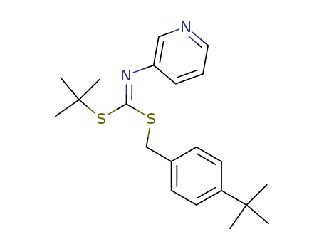 1-(4-tert-butylphenyl)-2,2-dimethylpropyl pyridin-3-yldithiocarbamate