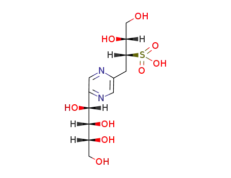 2-(D-arabino-tetrahydroxybutyl)-5-(3,4-dihydroxy-2-sulfobutyl)pyrazine
