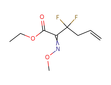 ethyl 3,3-difluoro-2-(methoxyimino)-5-hexenoate