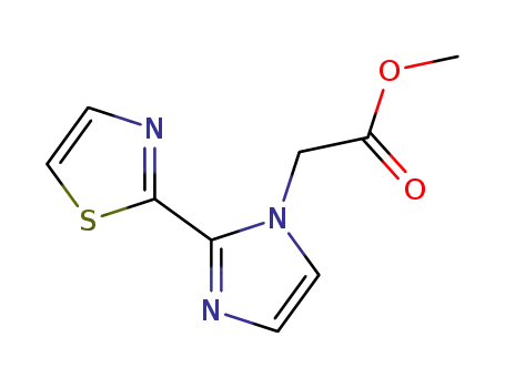 (2-thiazol-2-yl-imidazol-1-yl)-acetic acid methyl ester