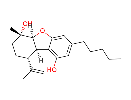 1,6-Dibenzofurandiol,5a,6,7,8,9,9a-hexahydro-6-methyl-9-(1-methylethenyl)-3-pentyl-,(5aS,6S,9R,9aR)-