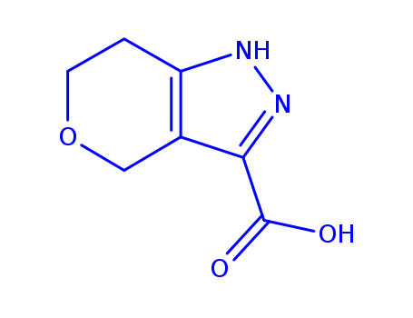 Pyrano[4,3-c]pyrazole-3-carboxylic acid, 1,4,6,7-tetrahydro- (9CI)