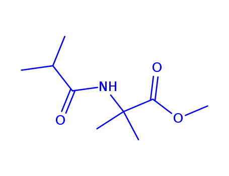 Alanine,  2-methyl-N-(2-methyl-1-oxopropyl)-,  methyl  ester