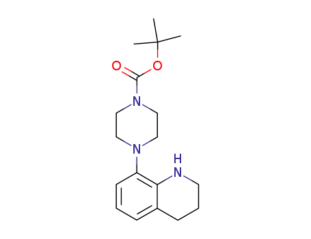 1-Boc-4- (1,2,3,4- 테트라 하이드로 퀴놀린 -8- 일) 피페 라진