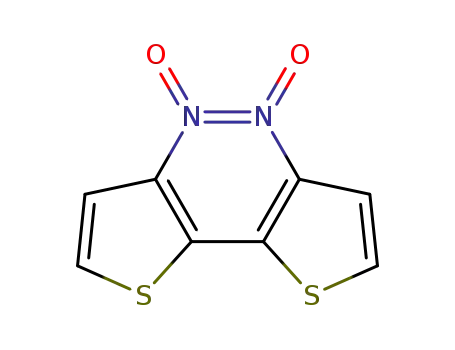 Molecular Structure of 51974-84-6 (Dithieno[3,2-c:2',3'-e]pyridazine 4,5-dioxide)