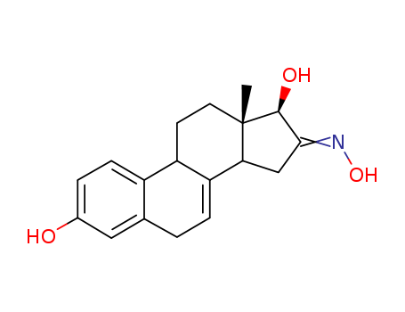 Estra-1,3,5(10),7-tetraen-16-one,3,17b-dihydroxy-, oxime (7CI,8CI) cas  5173-43-3