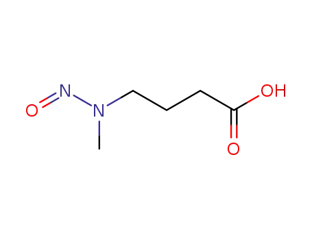 Molecular Structure of 61445-55-4 (N-NITROSO-N-METHYL-4-AMINOBUTYRIC ACID)