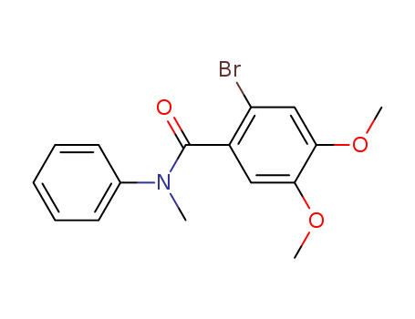 Benzamide,2-bromo-4,5-dimethoxy-N-methyl-N-phenyl- cas  65367-80-8