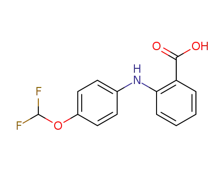 2-{[4-(Difluoromethoxy)phenyl]amino}benzoic acid