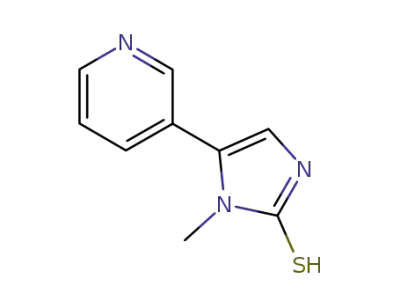 1-メチル-2-メルカプト-5-(3-ピリジル)-1H-イミダゾール