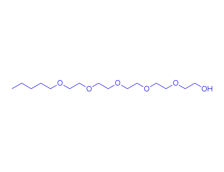 Molecular Structure of 86674-96-6 (3,6,9,12,15-Pentaoxaeicosan-1-ol)