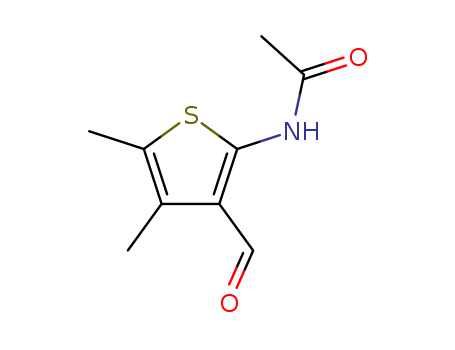 2-acetylamino-4,5-dimethyl-thiophene-3-carbaldehyde
