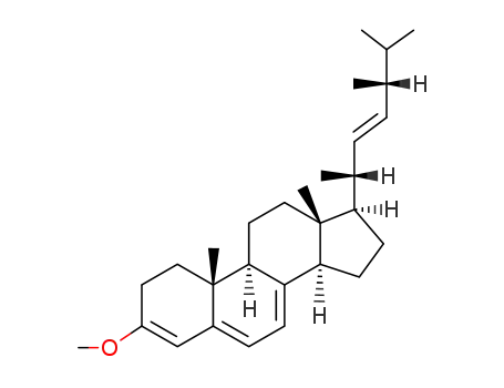 3-methoxy-ergosta-3,5,7,22<i>t</i>-tetraene